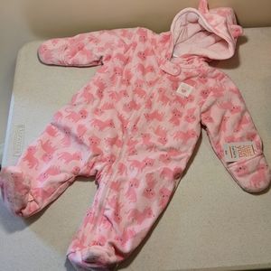 ♥️4 for $15♥️ Carter's Pink Fleece Bodysuit